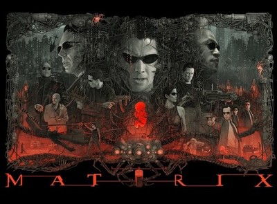 Gabz The Matrix Chosen One Variant x/300 36x24 Rare Sold Out