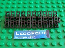 10 x LegoTechnic 3873 Link Tread (Black)