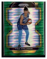 2022 WNBA Prizm Tina Krajisnik GREEN PULSAR Rookie RC Chicago Sky! 08/25!
