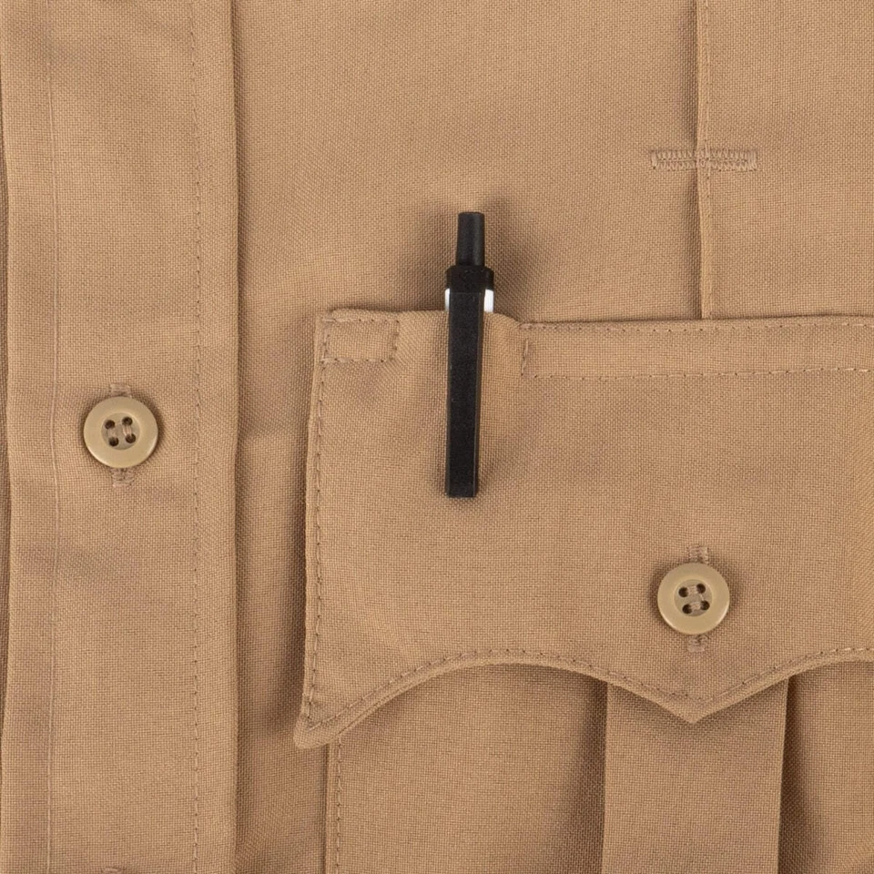 First Class 100% Polyester Short Sleeve Uniform Shirt - Image 2 of 4