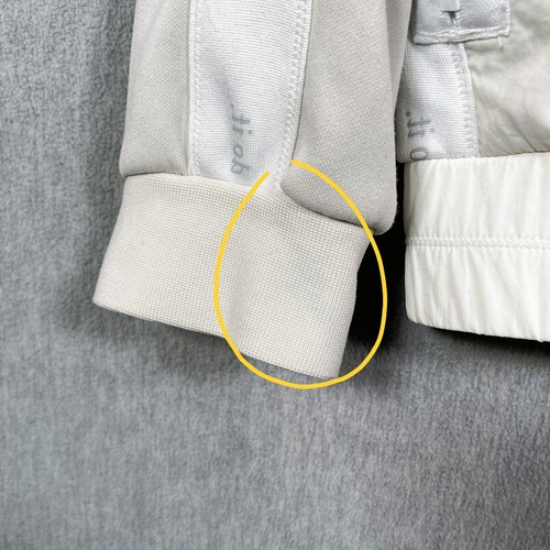 NIKE NSW Sportswear Trainingsjacke Herren L Ivory Logo Muster Full Zip BV4603-073 - Bild 6 von 24