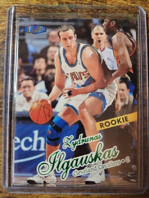 1997-98 Fleer Ultra Zydrunas Ilgauskas Rookie RC #225 Cleveland