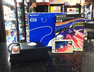 Sony-gb-7s-Kit-Creative-graphics-HIT-BIT-MSX-Track-Ball-Cartridge-RARE