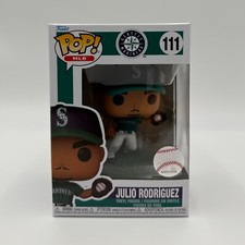 FUNKO POP! JULIO RODRIGUEZ SEATTLE MARINERS MLB VINYL FIGURE #111 w/PROTECTOR