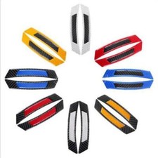 2x Carbon Fiber Car Wheel Eyebrow Strips Fender Arch Trim Stickers Protector 2x Carbon Fiber Car Wheel Eyebrow Strips Fender Arch Trim Stickers Protector