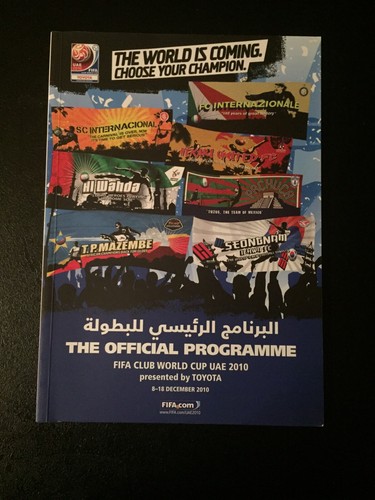 Programm ( Gesamt - ) Club - WM 2010 ; Vereinigte Arabische Emirate