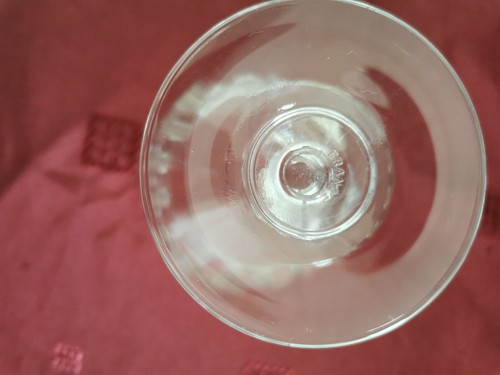 Vintage Quality French Glass Wine Or Dessert Glass Traditional Old 11.5cm High - Picture 6 of 11