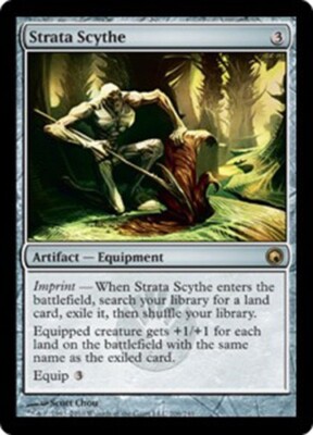 MTG Magic the Gathering Rare Strata Scythe Scars of Mirrodin NM