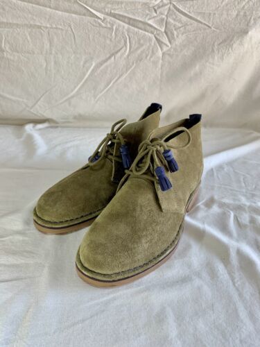 Hush Puppies Cyra Catelyn Women's Brown Suede Lace Up Chukka Ankle Boots sz 10 - Picture 1 of 2