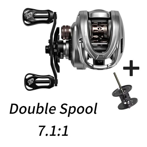 136g Ultralight Baitcasting Fishing Reel 7.1/8.1 Gear Ratio 4KG Power Baitcaster - Picture 9 of 26