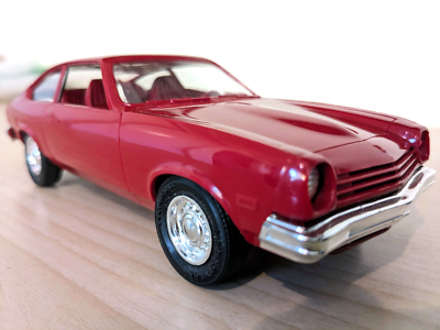 RARE RED! *VINTAGE 1977 CHEVY VEGA PROMO MODEL CAR **ORIGINAL BOX
