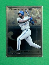 1996 Leaf Preferred Baseball #59 of 77 Joe Carter Steel