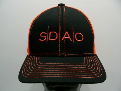 S/D/A/O - ONE SIZE ADJUSTABLE SNAPBACK BALL CAP HAT! (SDAO LOGO)