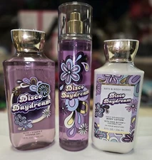 3 X Bath & Body Works DISCO DAYDREAM Mist Body Lotion Shower Gel SEALED