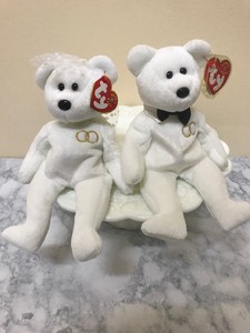 bride and groom ty beanie babies