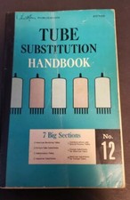 Vintage Howard Sam's Tube Substitution Handbook Number 12
