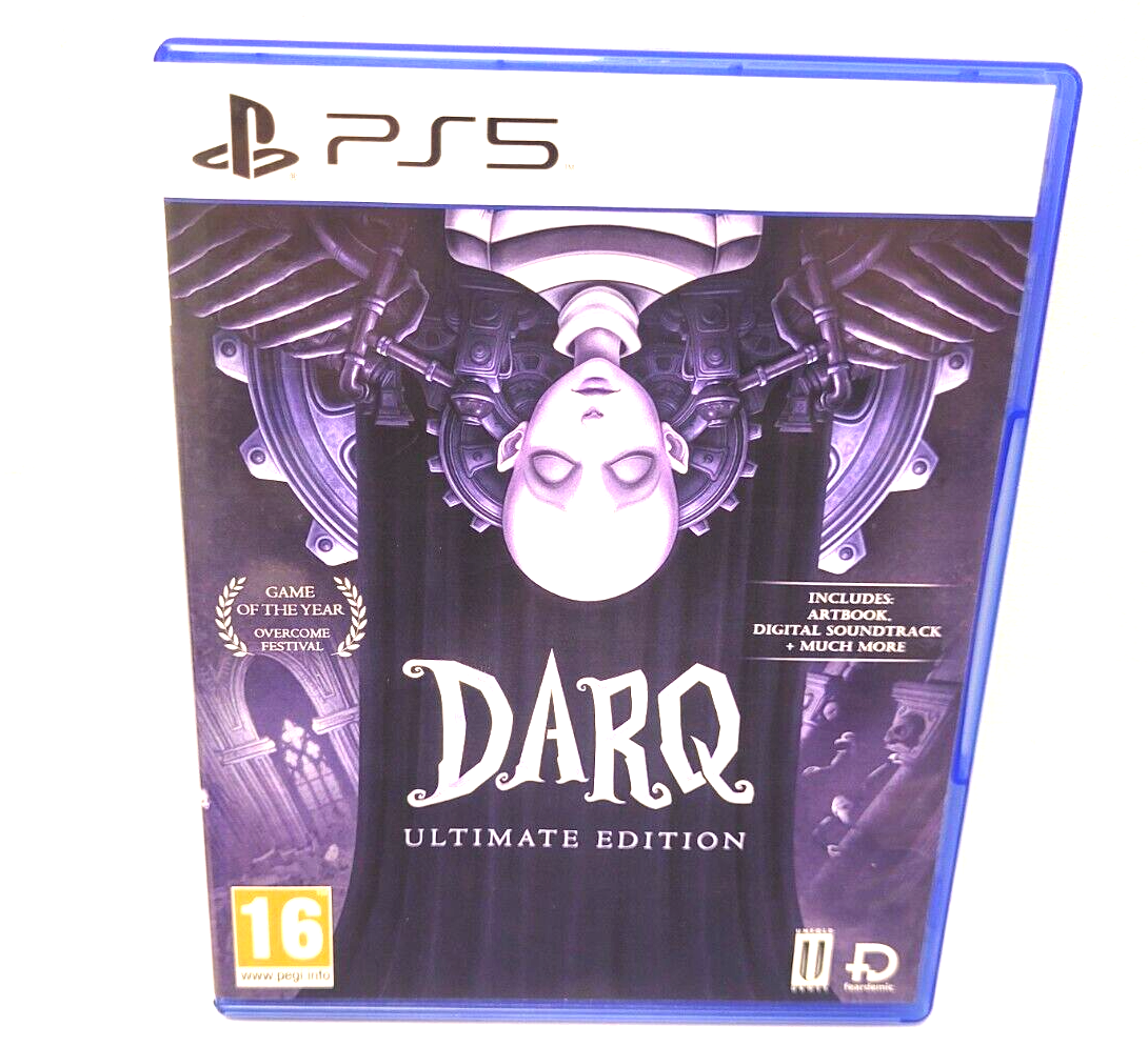 Darq Ultimate Edition PS5 PlayStation 5 MINT Condition Disc PSYCHOLOGICAL HORROR
