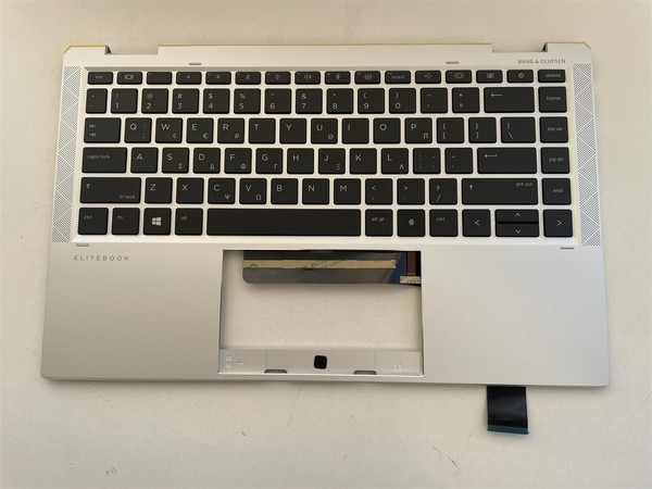 FüR Hp Elitebook X360 1040 G7 M16930-151 Handauflage Oberdeckel Tastatur Greek-image
