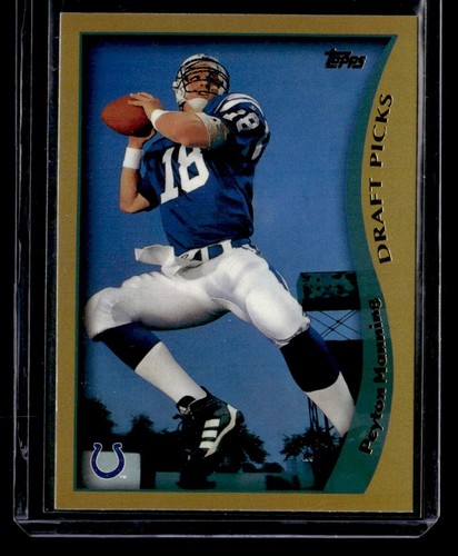 Peyton Manning 2012 Topps Gold Anniversary Reprints #360 Indianapolis Colts - Picture 1 of 2