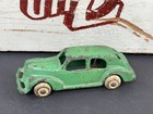 Antique 1930s Hubley Cast Iron Sedan Car #2272 Green 3 1/2”