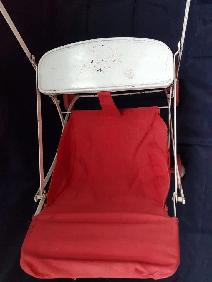 Ancienne Poussette Pliable Jouet pour Poupée Années 1970 - Photo 4/4