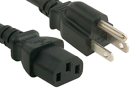 Behringer iNUKE NU1000 パワーアンプ 動作品 電源ケーブル Power Supply Cable Cord for Behringer iNuke NU1000, iNuke NU1200