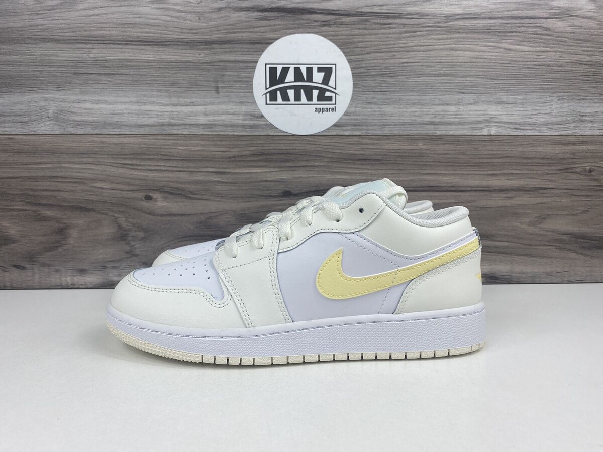 Nike Air Jordan 1 Low GS Women's LT Laser Orange Yellow Nike Air Jordan 1 Low GS Women's LT Laser Orange Yellow