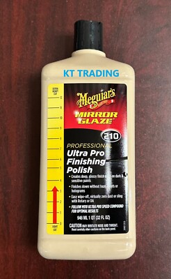 Meguiar's Mirror Glaze M210 Car Light Cut ULTRA PRO FINISHING POLISH COMPOUND