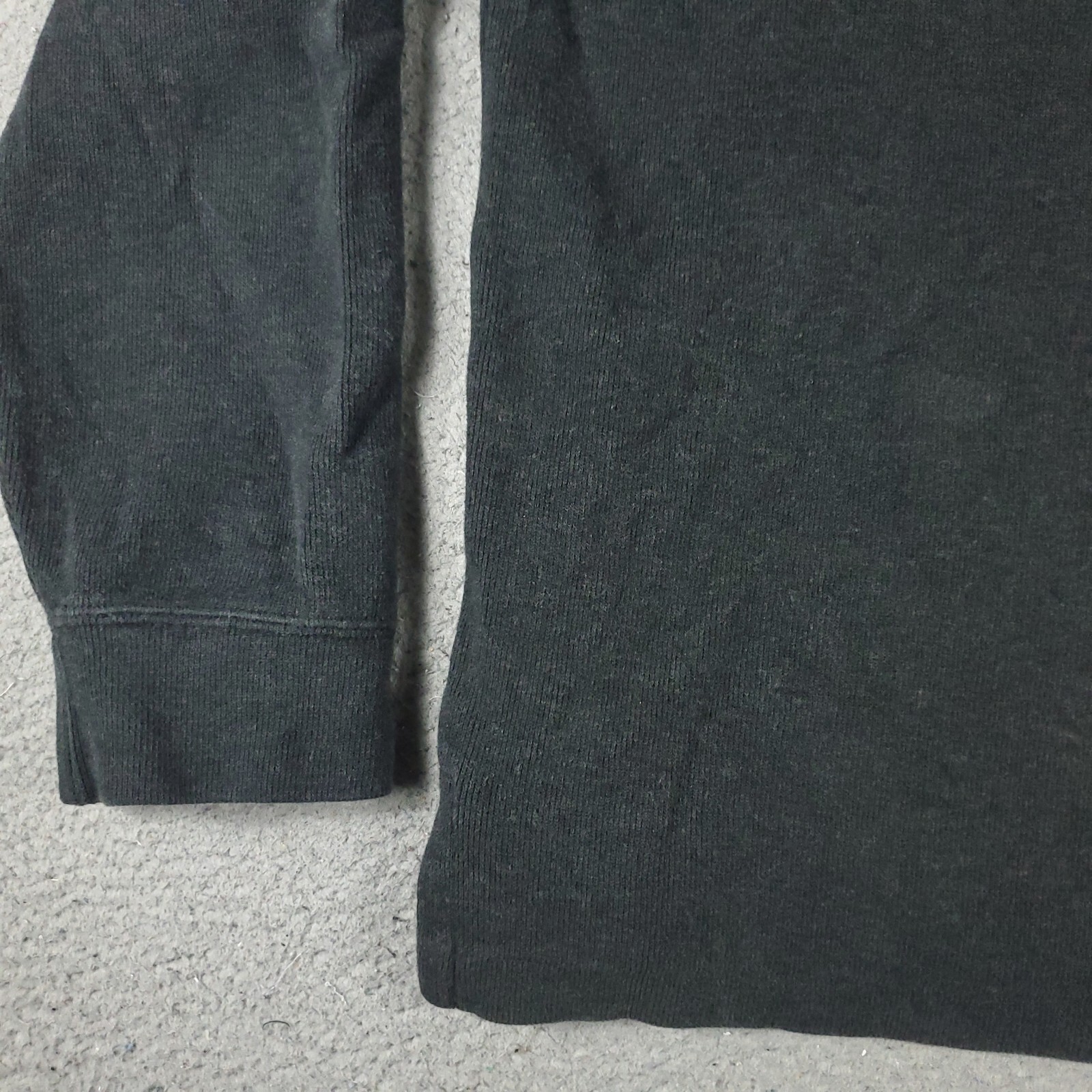 Maglione Ralph Lauren uomo XL grigio pony 1 4 zip pullover felpa *