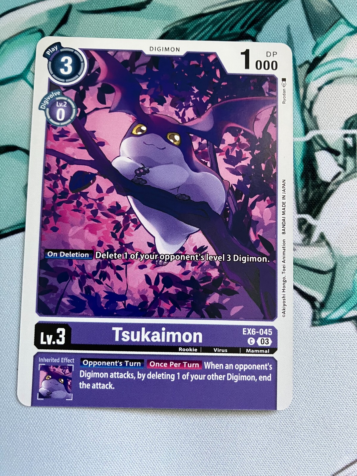 Tsukaimon EX6-045 C Digimon CCG | Infernal Ascension NM