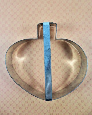 Jumbo Tinplate Steel Cookie Cutter Pumpkin Fruit Apple Rolled Safety Edge Handle