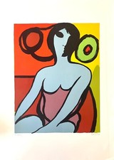 BORRA POMPEO Litografia su carta Dimensioni 50x70 cm Esemplare P.A. 70/150 Firma