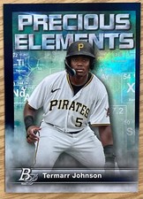 2023 Bowman Platinum Precious Elements #PE-1 Termarr Johnson Pittsburgh Pirates