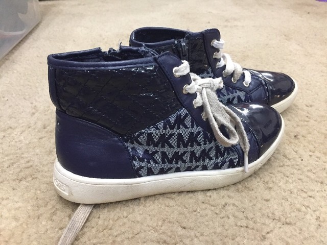 mk high top shoes