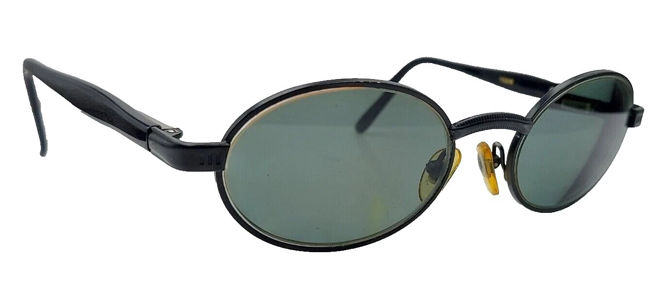 Винтажные овальные очки Bausch + Lomb в металлической оправе