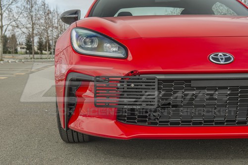 EOS Plate For 22-Up Toyota GR-86 Full Sized Front Tow Hook License Mount Bracket - Picture 5 of 12