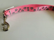 WINTER FINDS :HOT PINK Large Reflective Dog Leash 1 in x 60 in