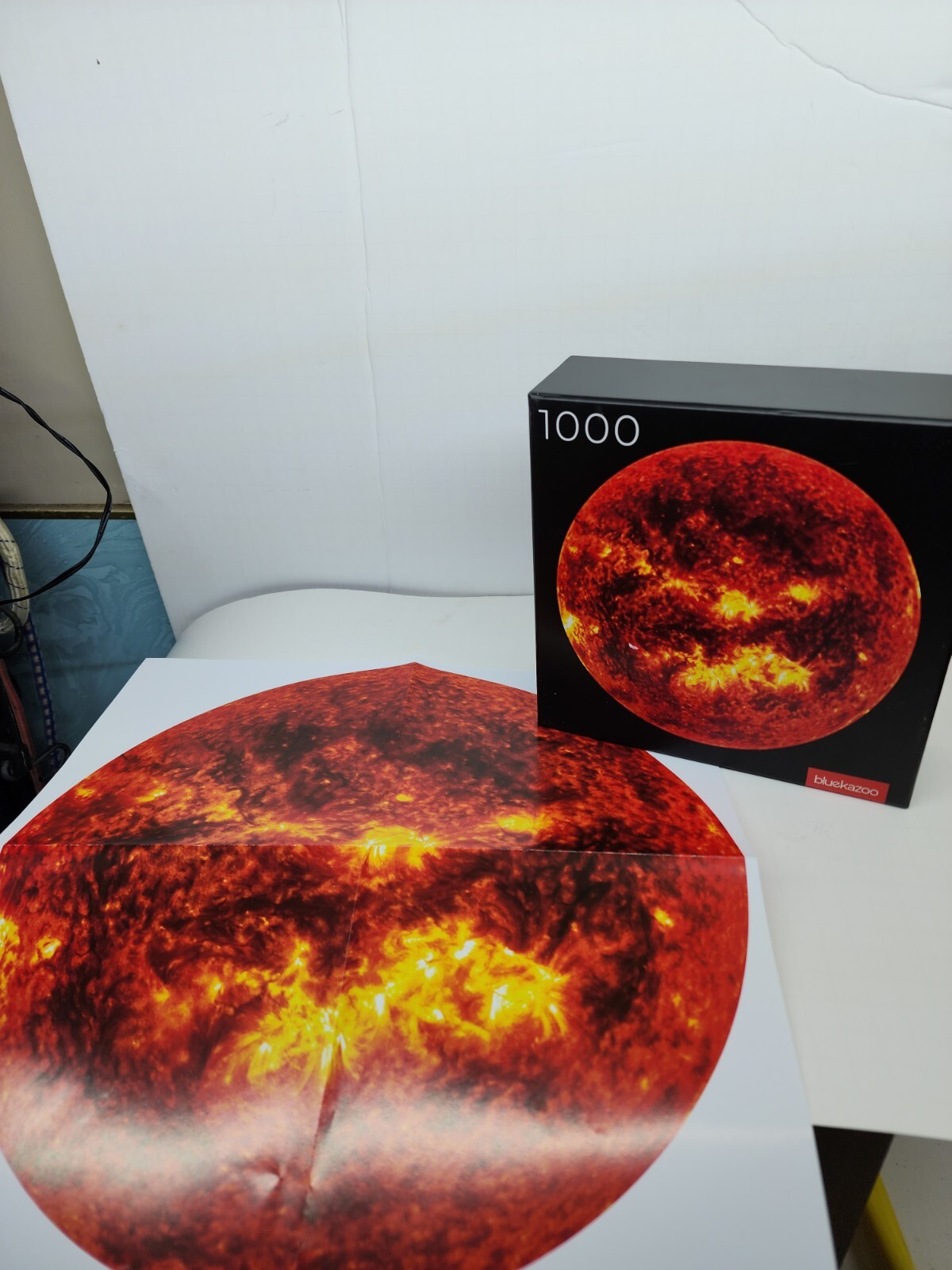 Blue Kazoo Sun Large Round Puzzle eBay