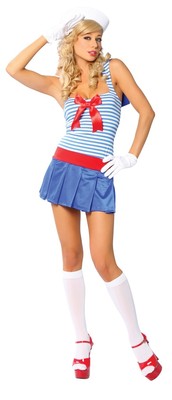 ADULT sexy ROMA ahoy SAILOR nautical SHIP boat CAPTAIN halloween