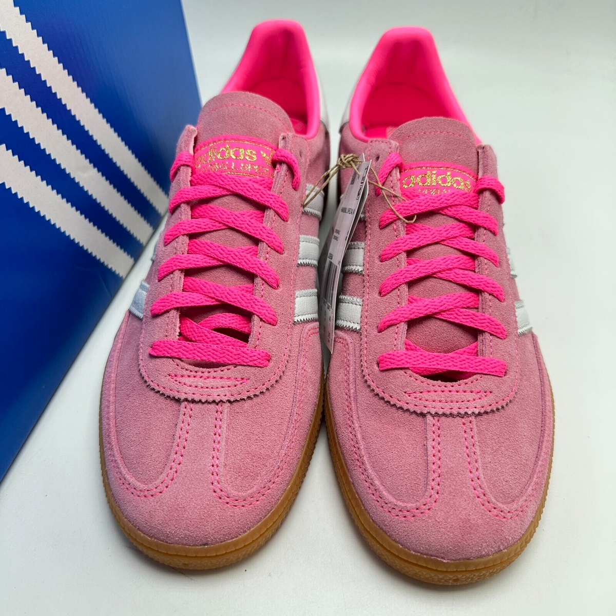★★Adairs★★ Handball Special Pink JI2654 adidas Handball Spezial Lucid Pink White (Women's) - JI2654 - US