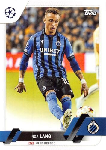 Topps Flagship UCC 22/23 Club Brugge Noa Lang #4 - Picture 1 of 3