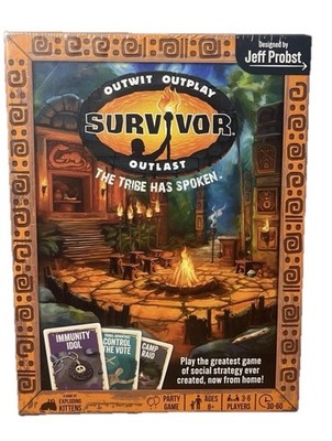 Exploding Kittens: Survivor: The Tribe Has Spoken - Family Party Game
