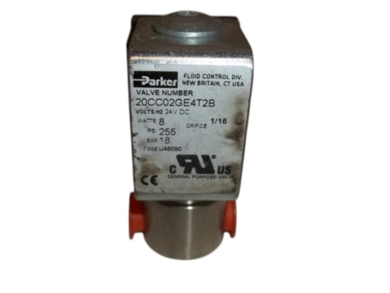 PARKER 20CC02GE4T2B VALVE 24V DC UNMP