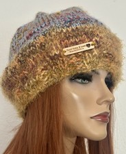 Hand Knits 2 Love Slouch Beanie Hat Beanie Tassel Ombre Multicolors Designer