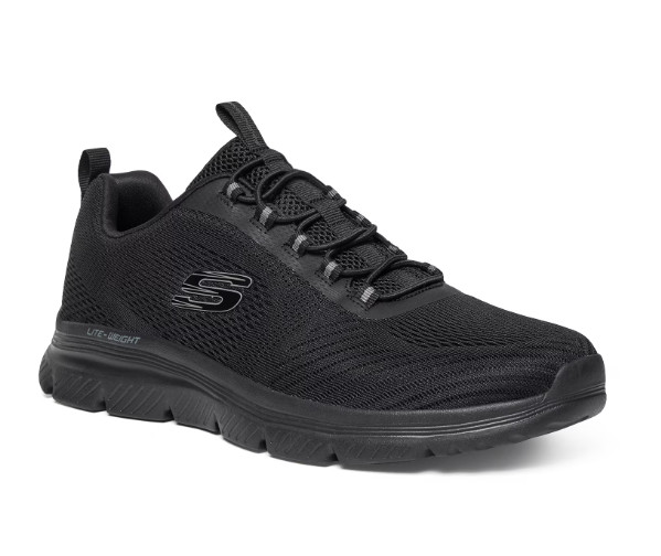 Skechers Men's Burns 2.0 Slip-On Athletic Shoe Black - Freeshipping - US stock