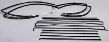 Window Sweeps Felt Kit for Chevrolet Belair Deluxe 1955-57 2DR Sedan OEM 14Pc