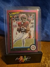 2023 Chronicles Classics Draft Picks Bryce Young #1 Pink Holo Parallel!