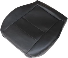 Driver Side Bottom Lower Replacement Leather Seat Cover Black Fit for C250 C30