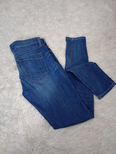 Express Women's Size 6R Stretch Legging Mid Rise Light Wash Blue Jeans