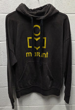 Isabel Marant Gray Brown Miley Hoodie 38 23x27 Fleece Cotton